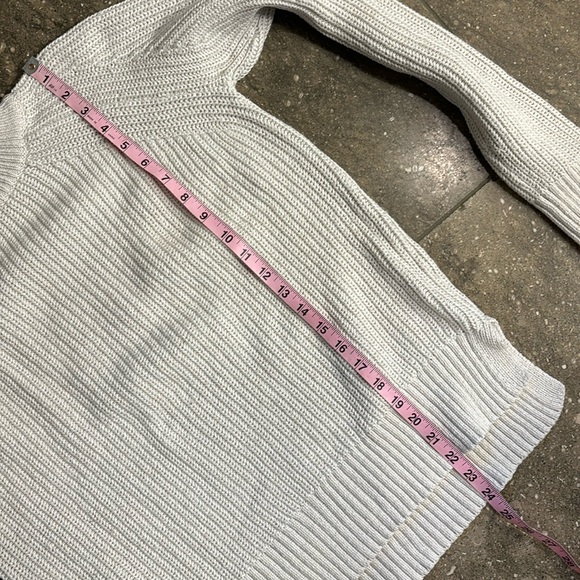 Tentree chunky sweater, cream, S, organic cotton and wool - Picture 4 of 12